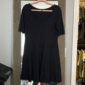 Womens Basic Black Dress H&M Size Large